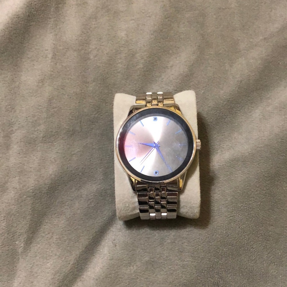Stainless steel mens watch